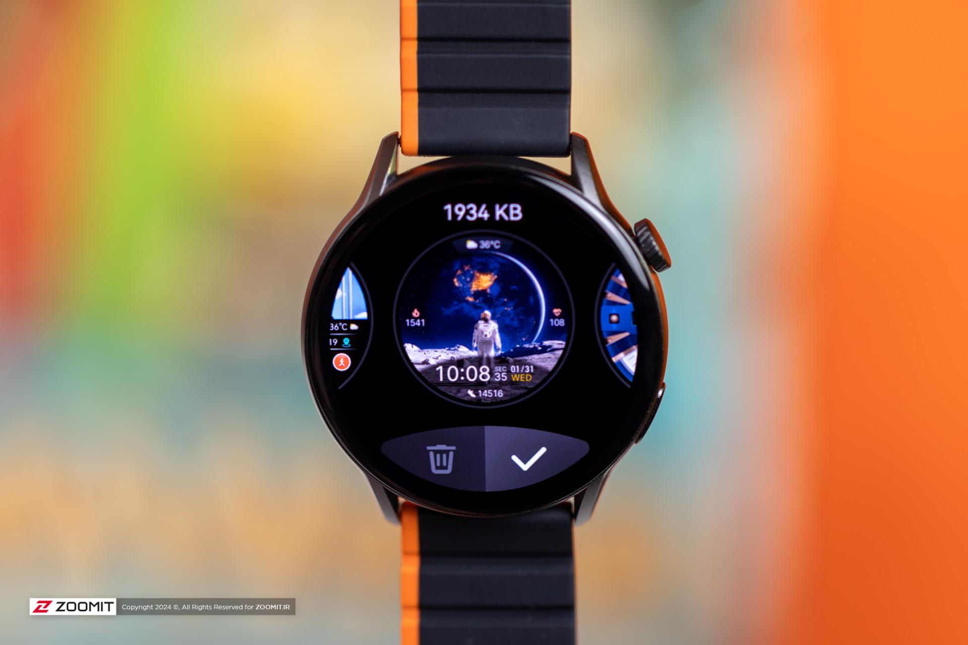 واچ فیس‌های ساعت هوشمند Glorimi M2 Max