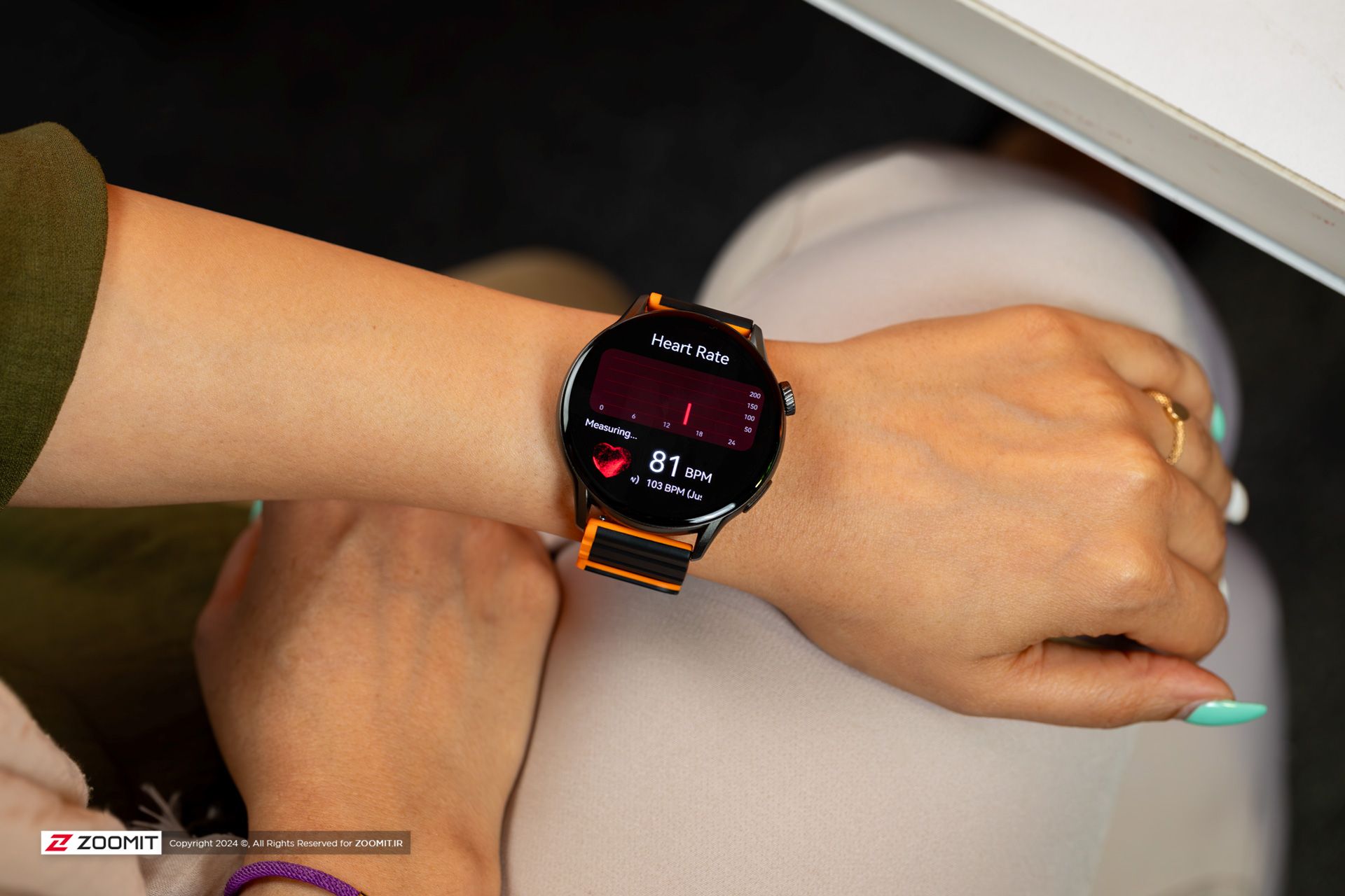 پایش ضربان قلب ساعت هوشمند Glorimi M2 Max