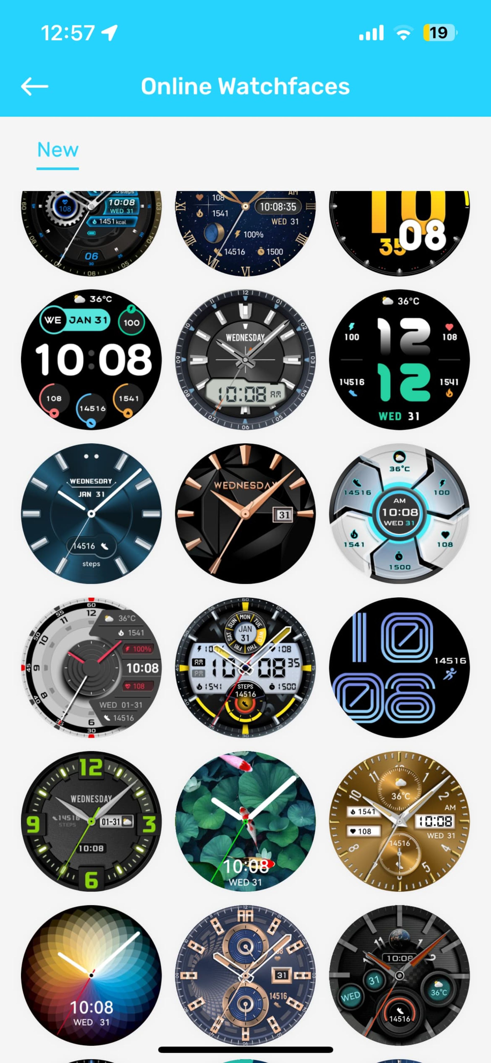 Glorimi M2 Max smart watch watchfaces