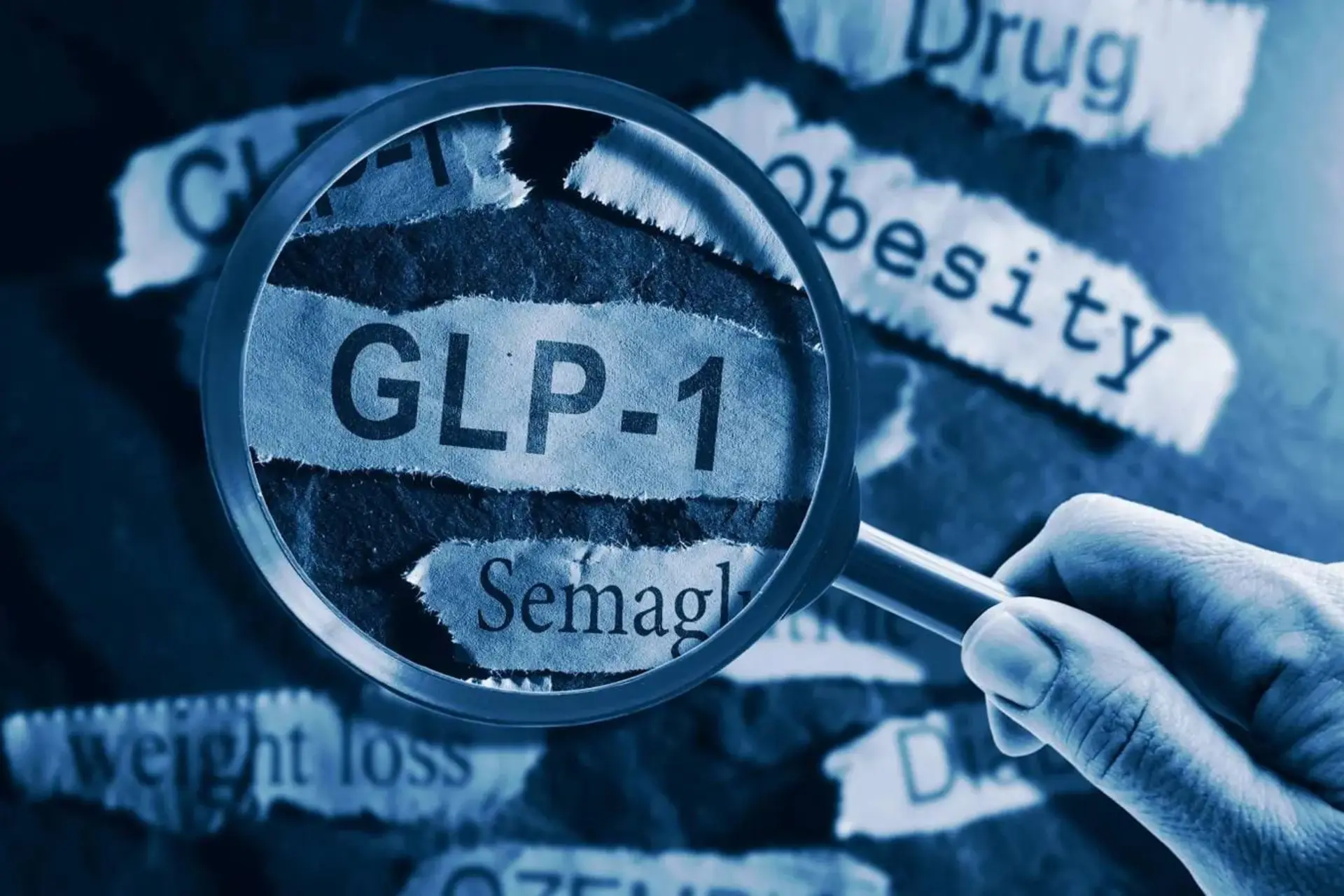 برچسب حاوی نوشته GLP-1  زیر ذره بین