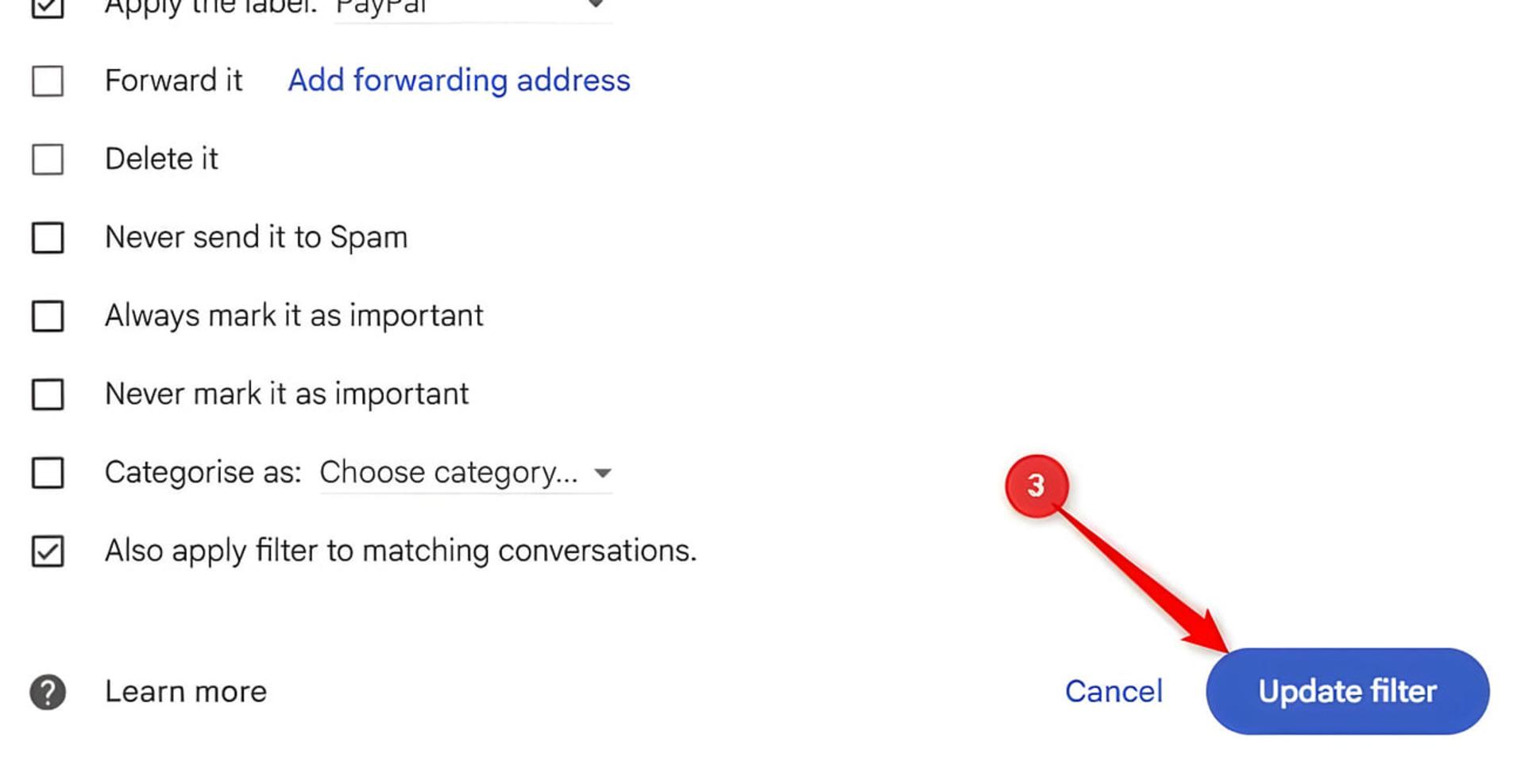 تنظیمات فیلترهای جیمیل (Gmail) برای مدیریت خودکار ایمیل‌ها