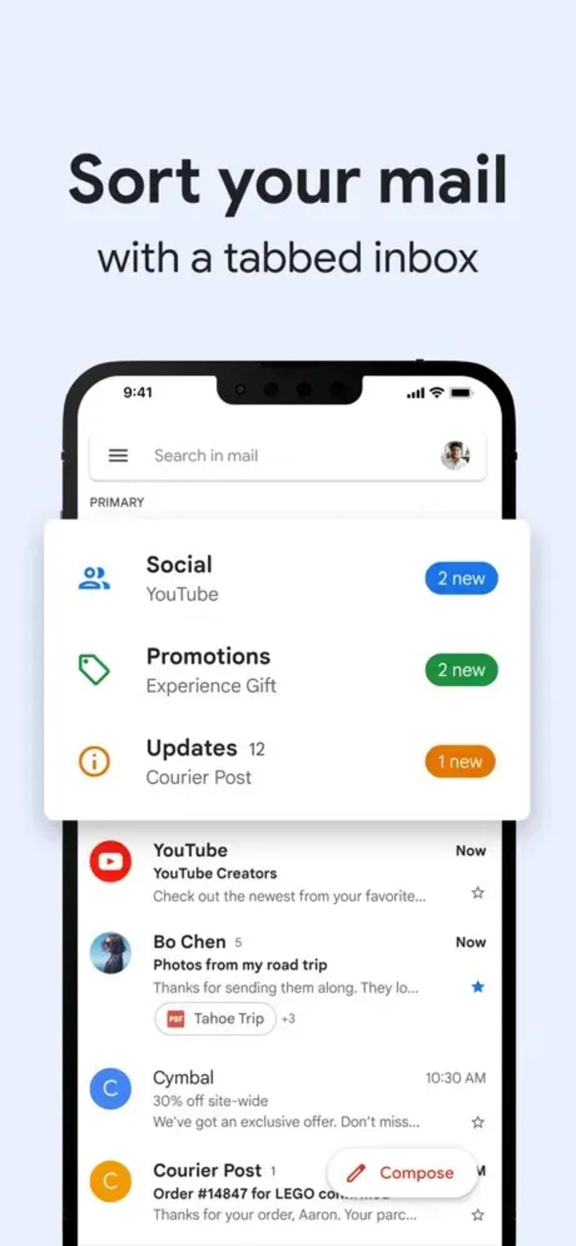 جیمیل قدیمی iOS