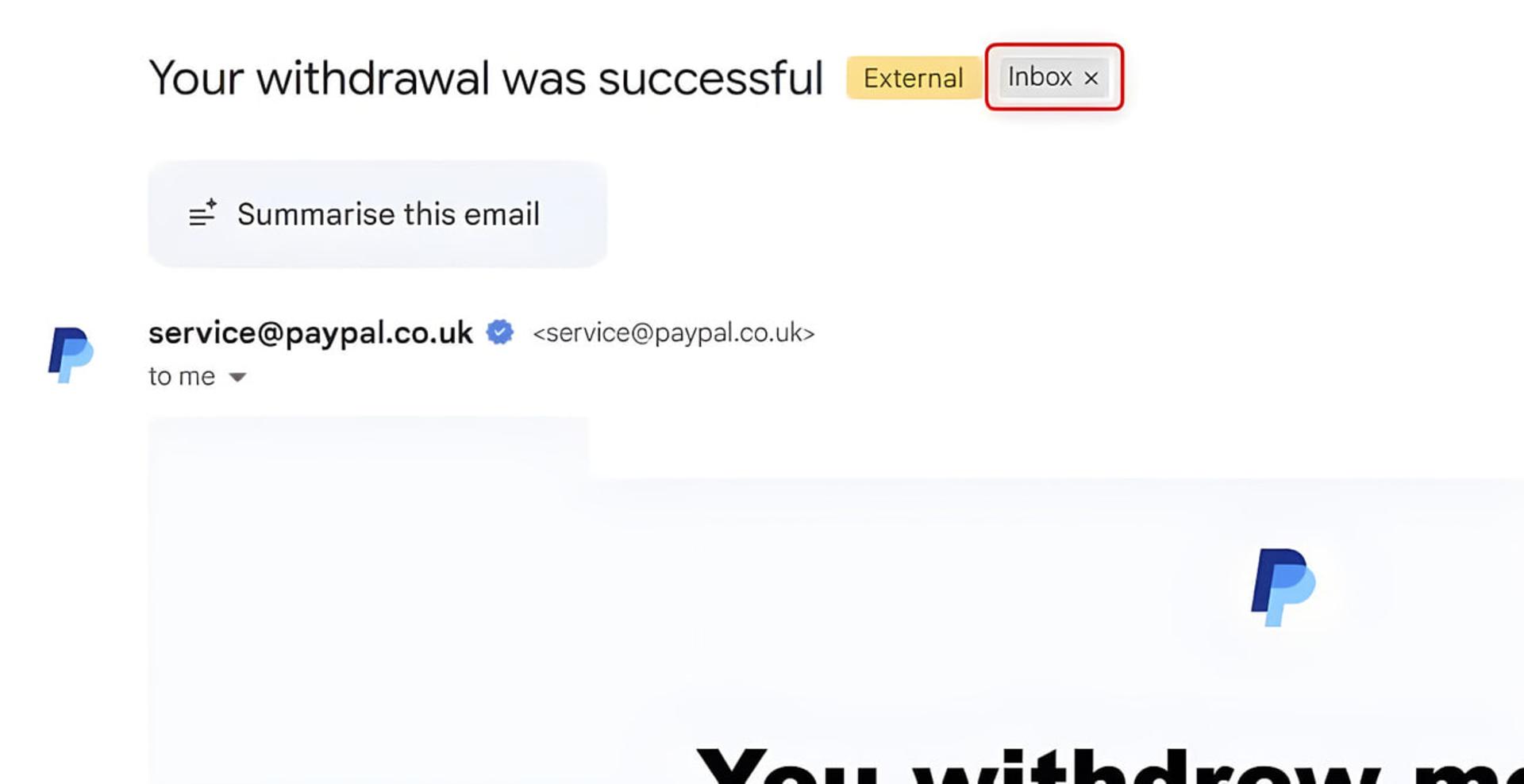 برچسب Inbox در محیط ایمیل جیمیل (Gmail) برای دسته‌بندی پیام‌ها