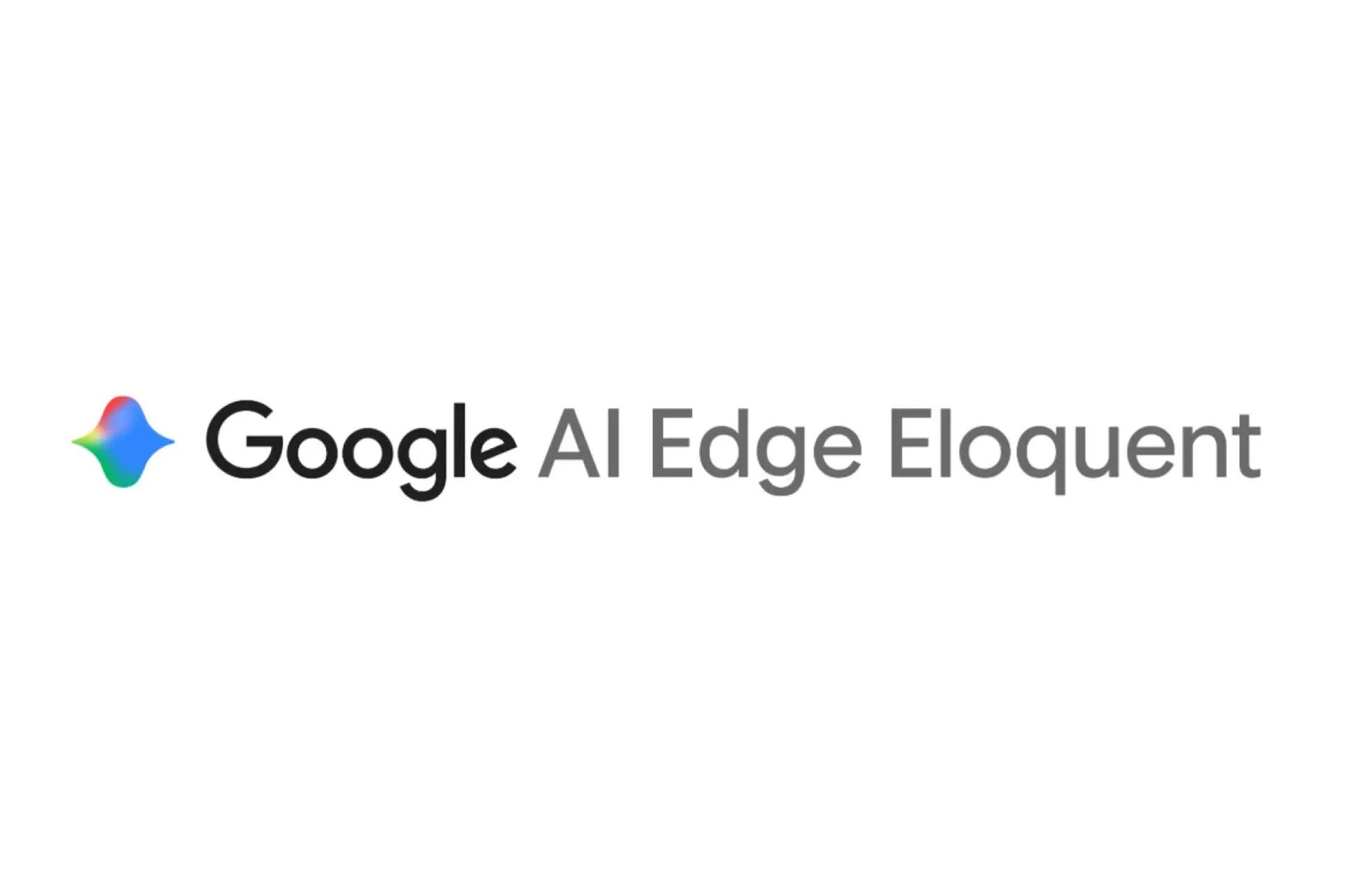 لوگو ابزار Google AI Edge Eloquent
