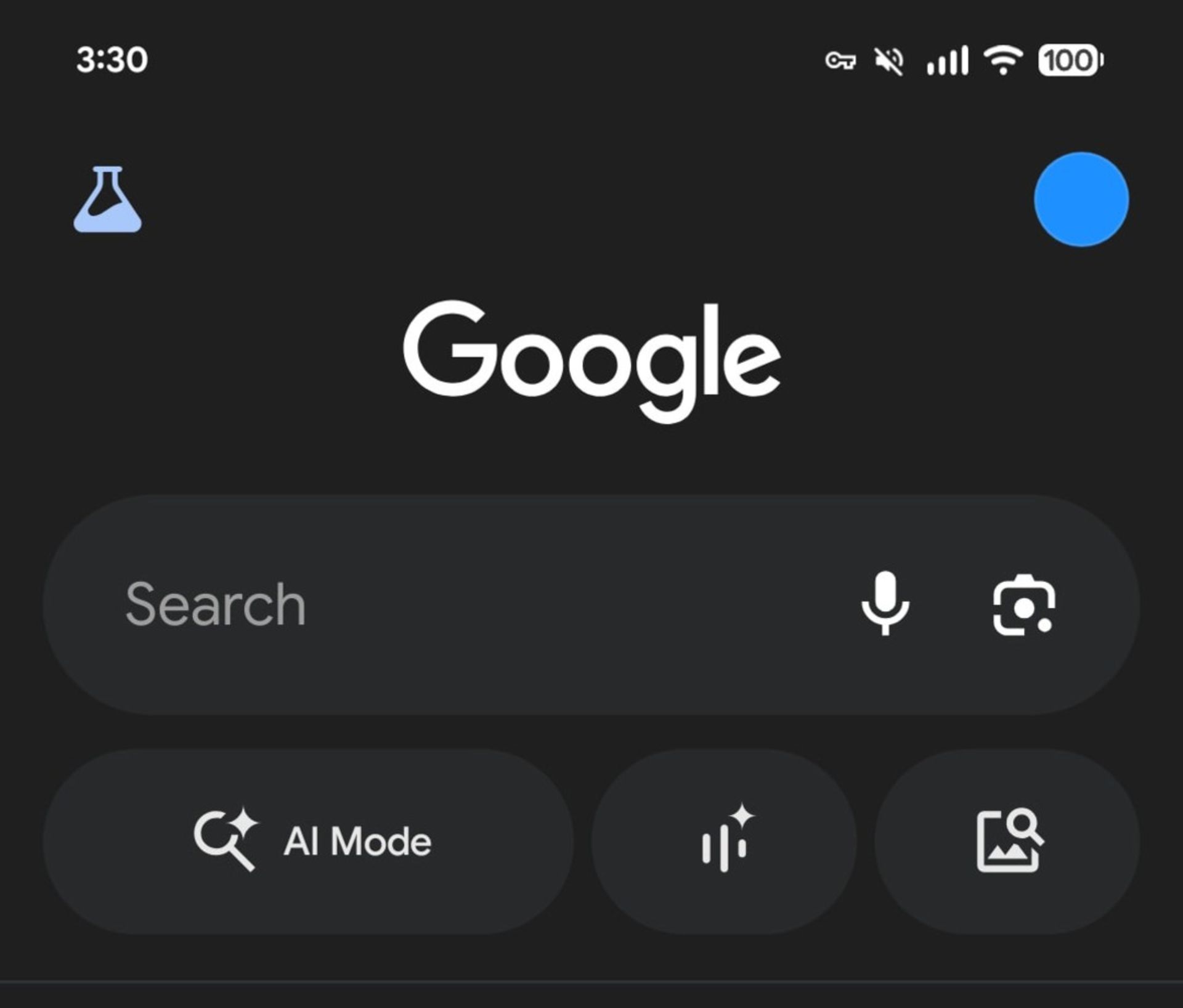 میانبر AI Mode گوگل در اندروید