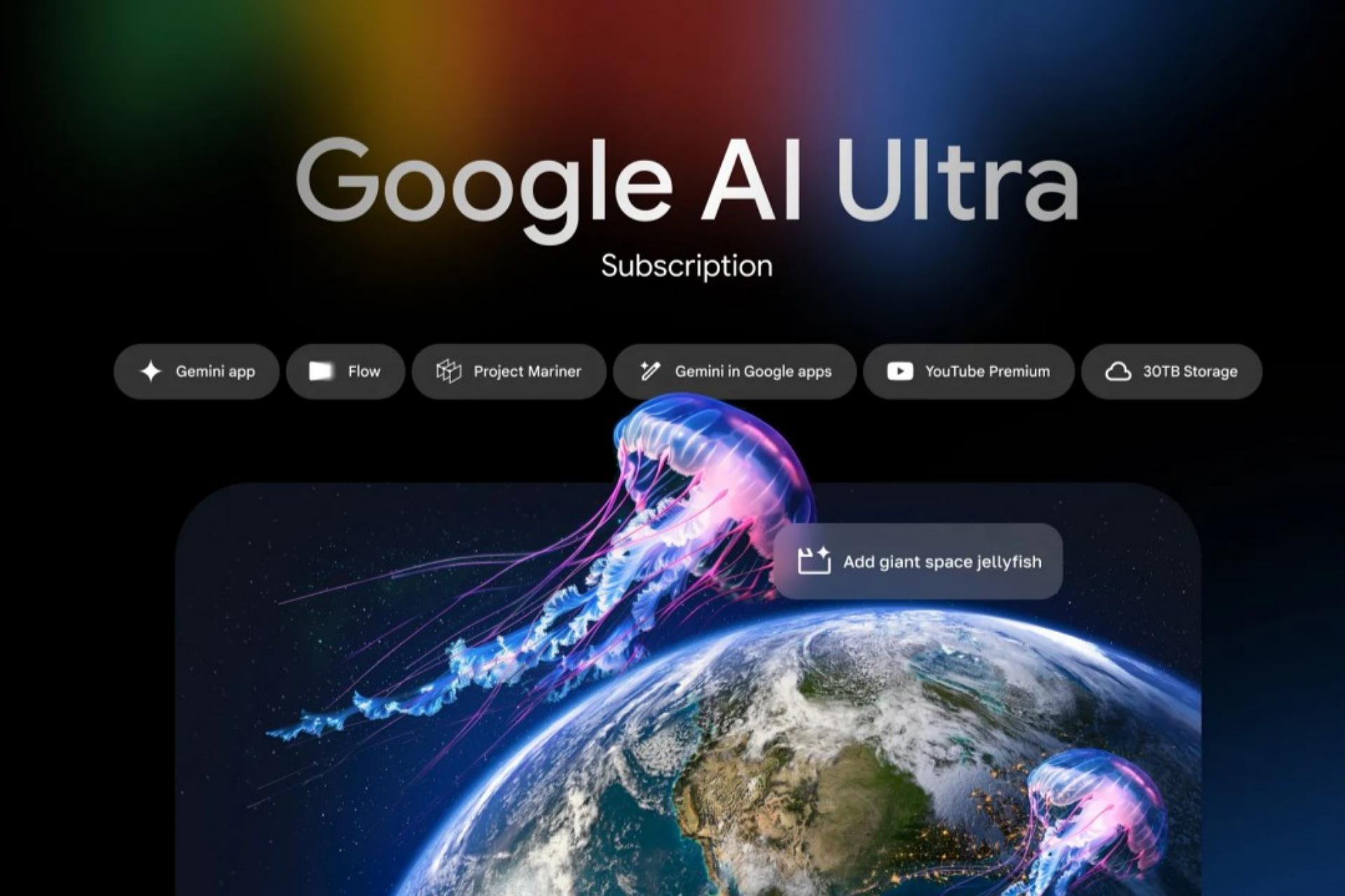 طرح اشتراکی AI Ultra گوگل