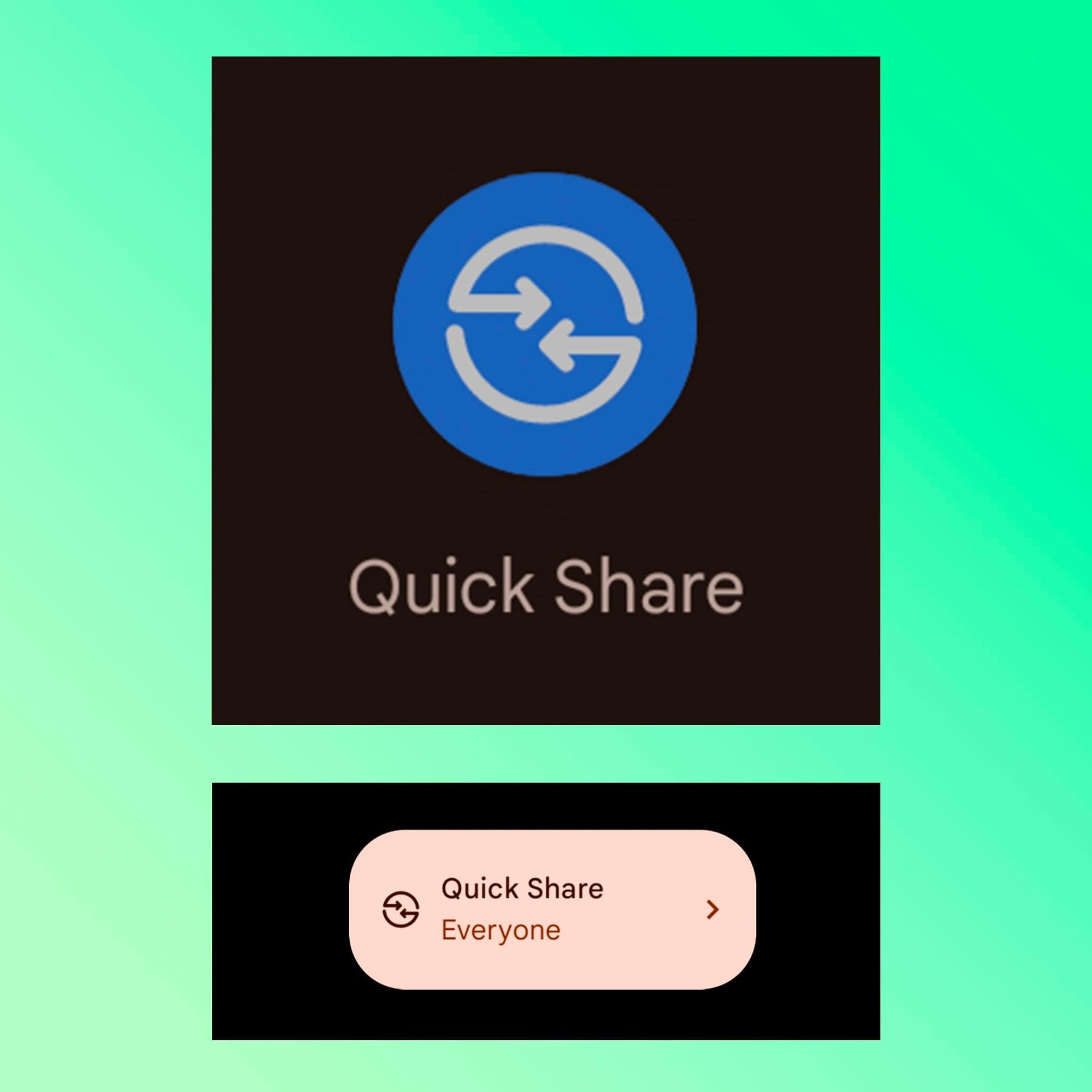 تغییر نام Nearby Share به Quick Share اندروید