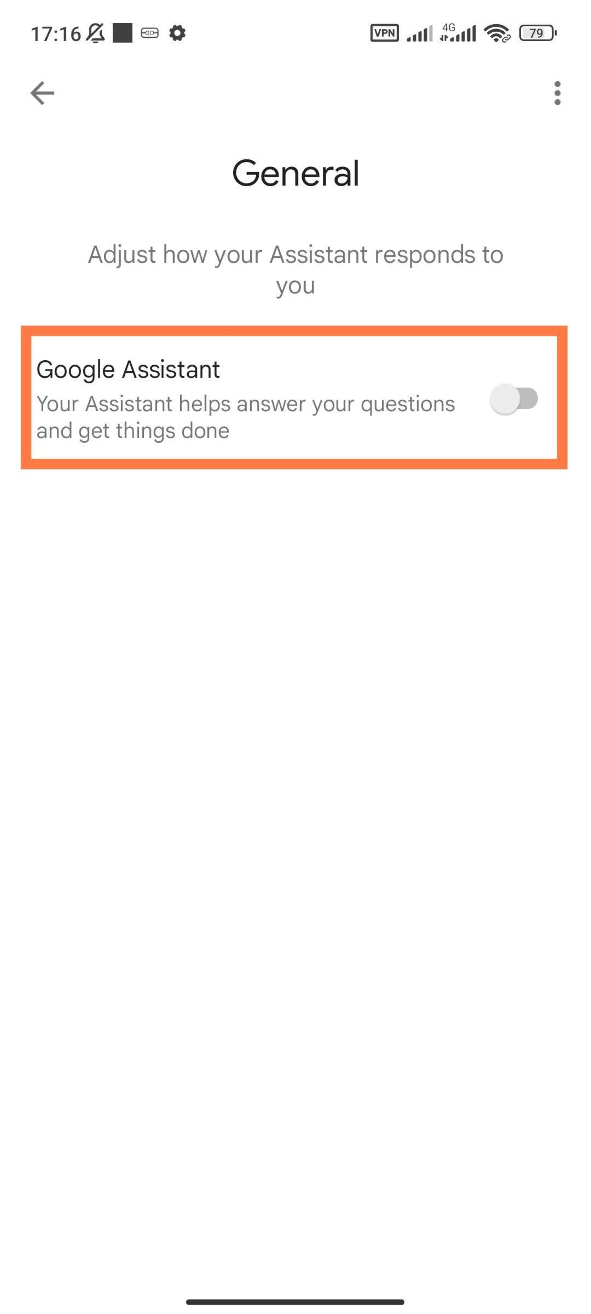 غیرفعال کردن google assistant روی گوشی شیائومی