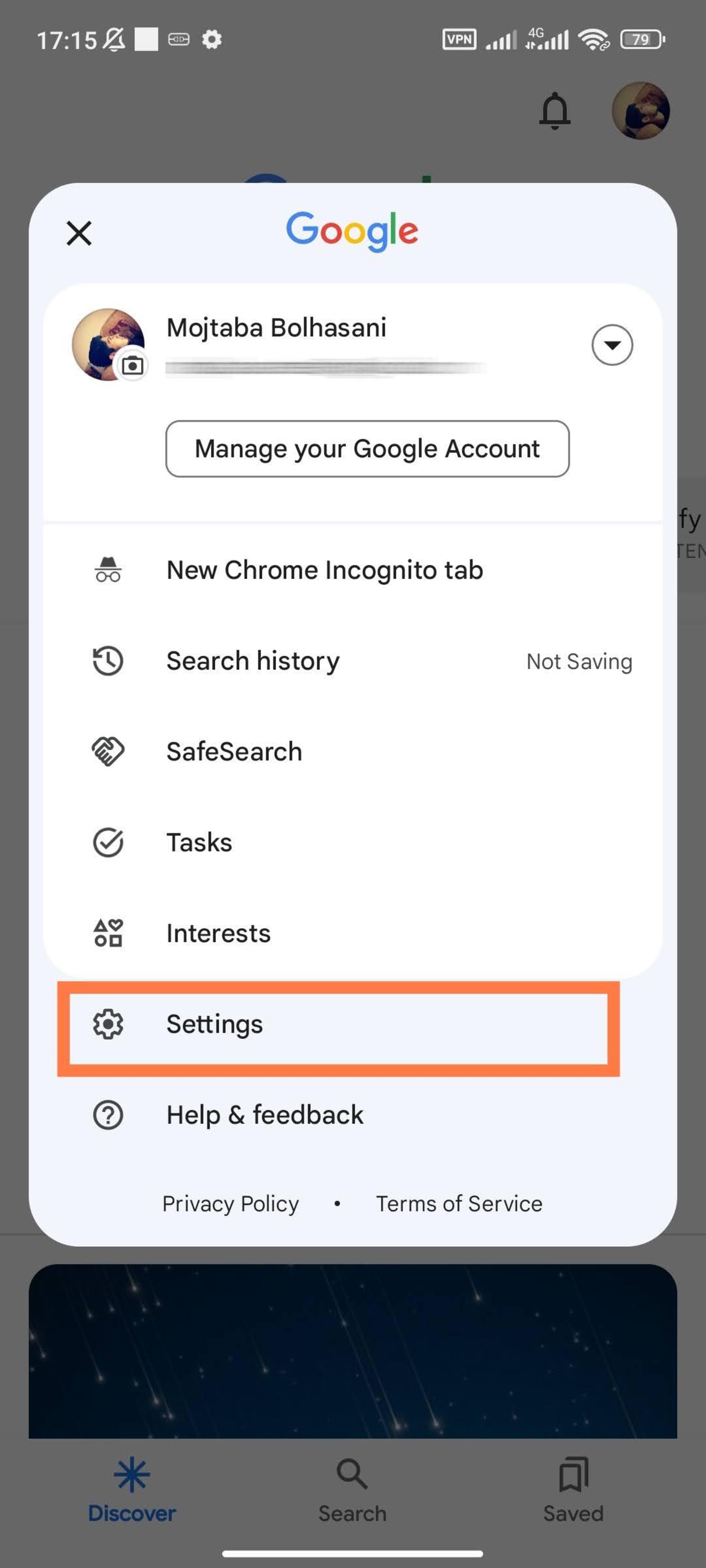 Google Assistant settings on Xiaomi phones