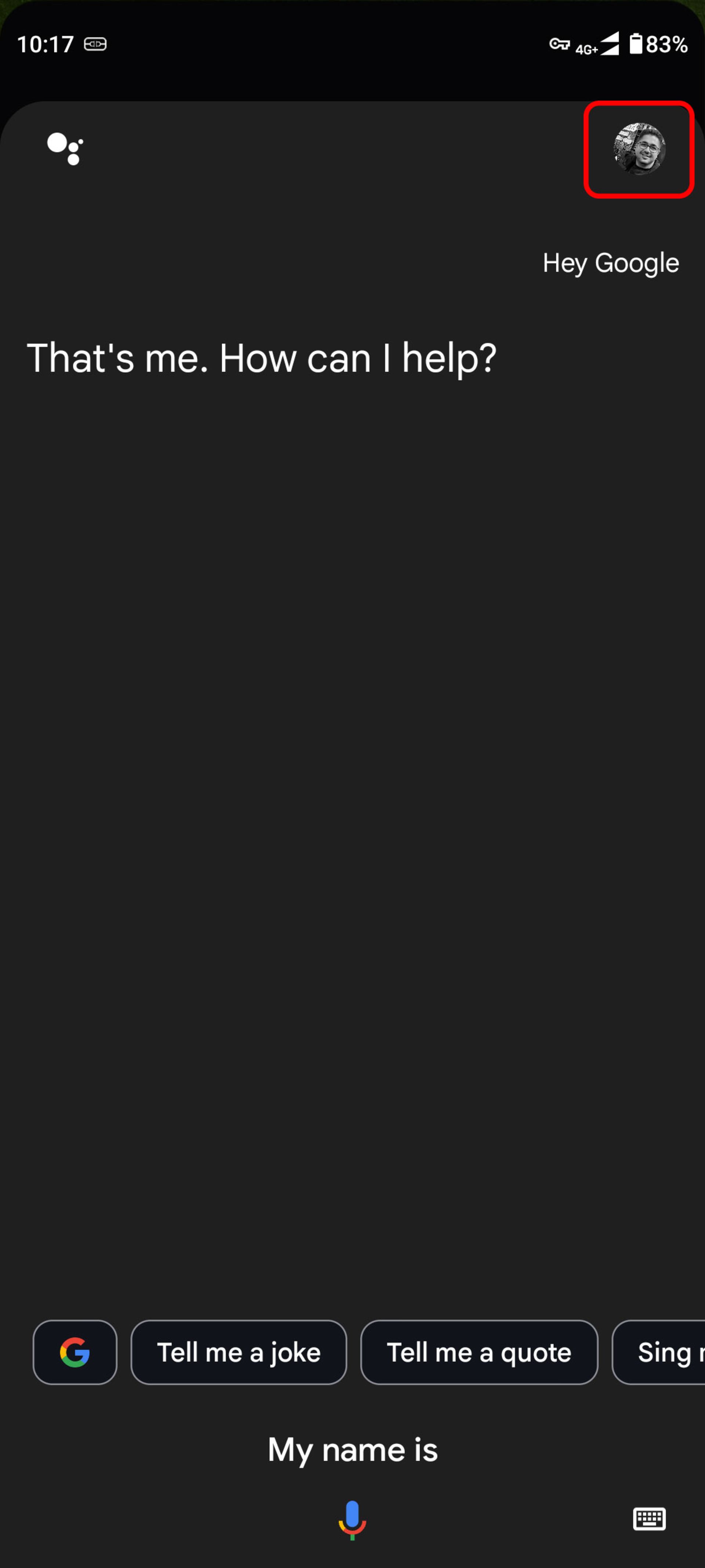 باز کردن دستیار گوگل (google assistant)