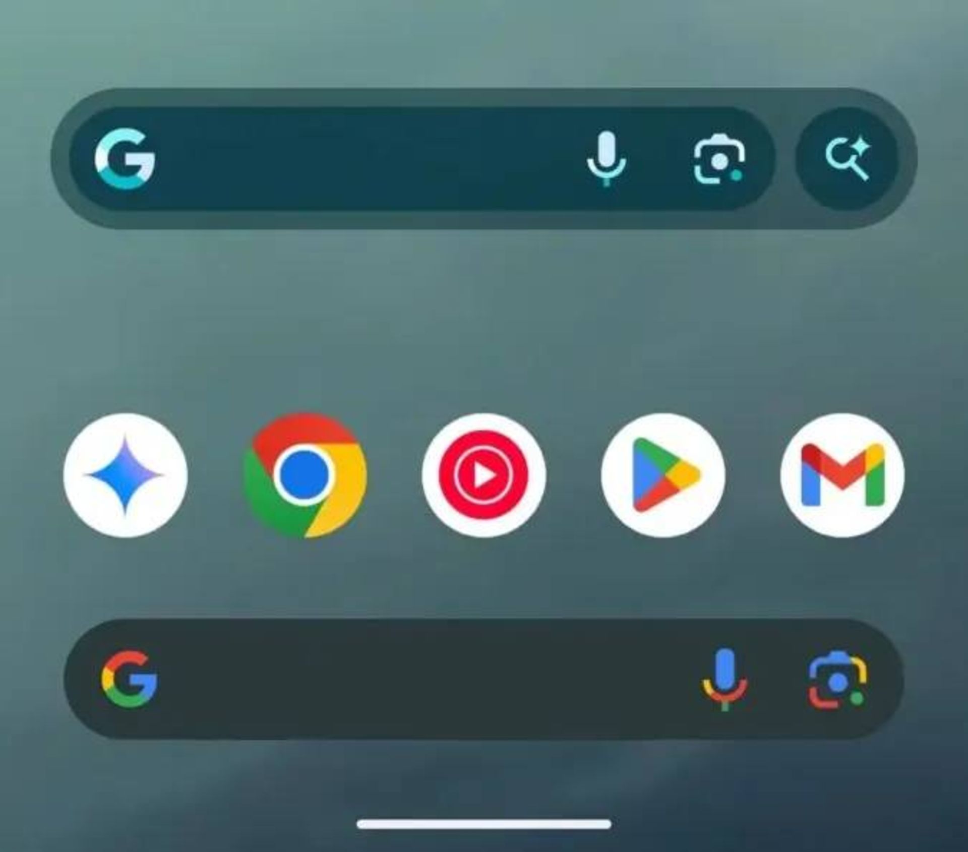 یک ساختار جدید برای Google Shole Bar به Android