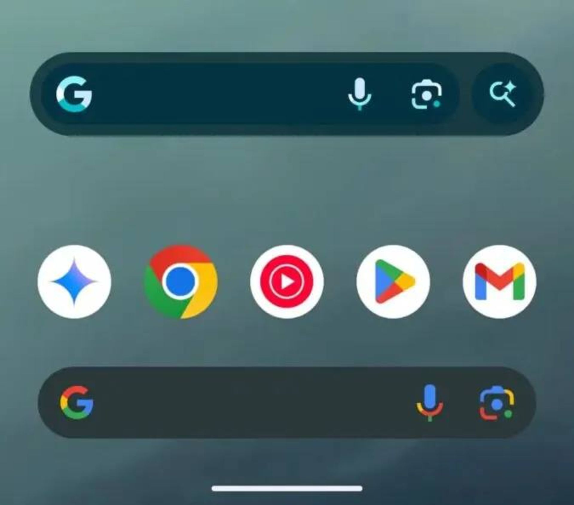 یک ساختار جدید برای Google Shole Bar به Android