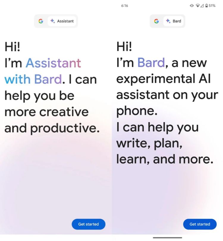 حتی گوگل هم با نام Assistant with Bard موافق نیست