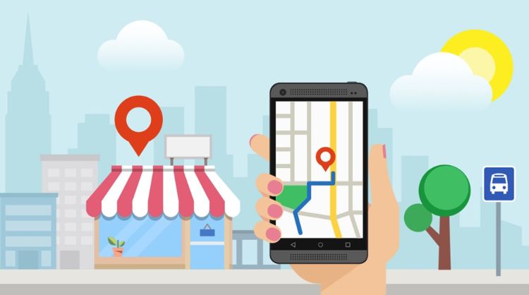 Entreprises et lieux sur Google Maps 