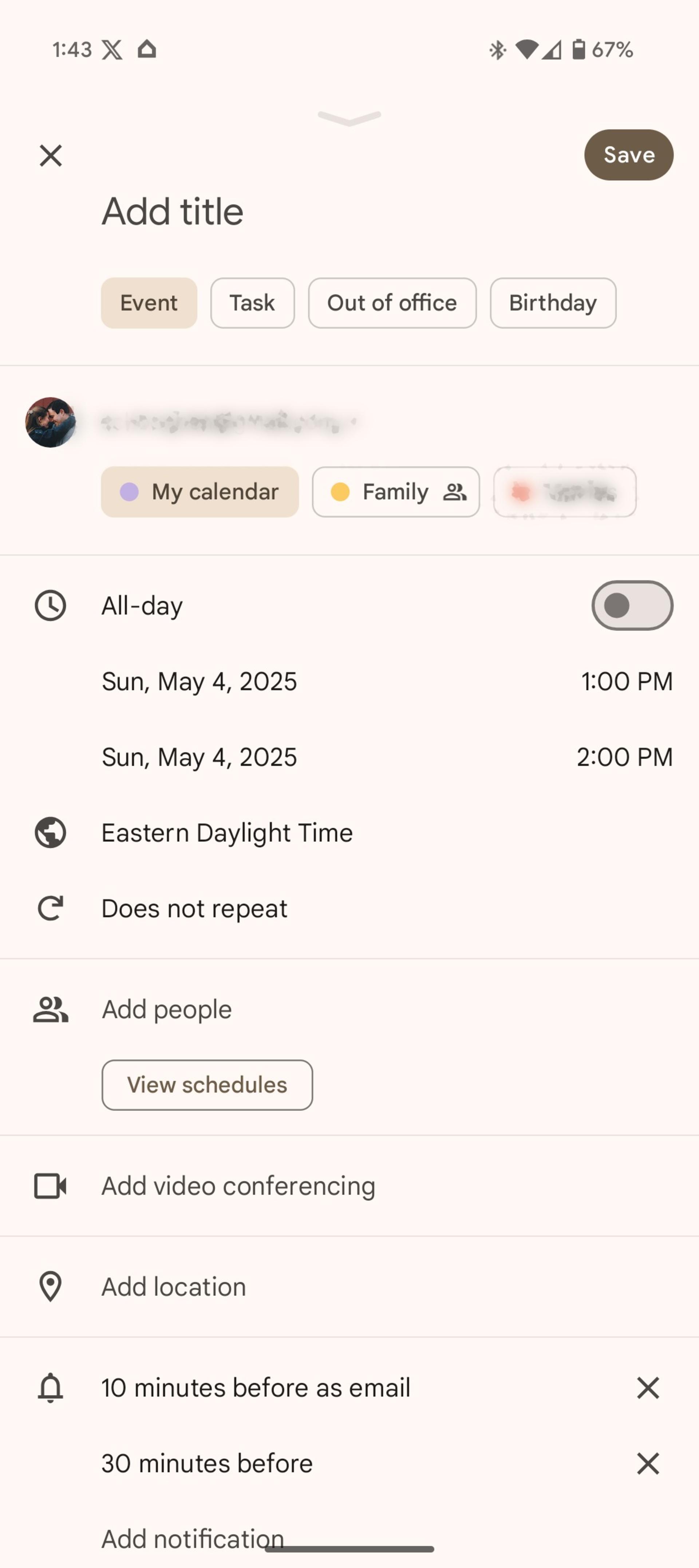 آپدیت جدید Google Calendar