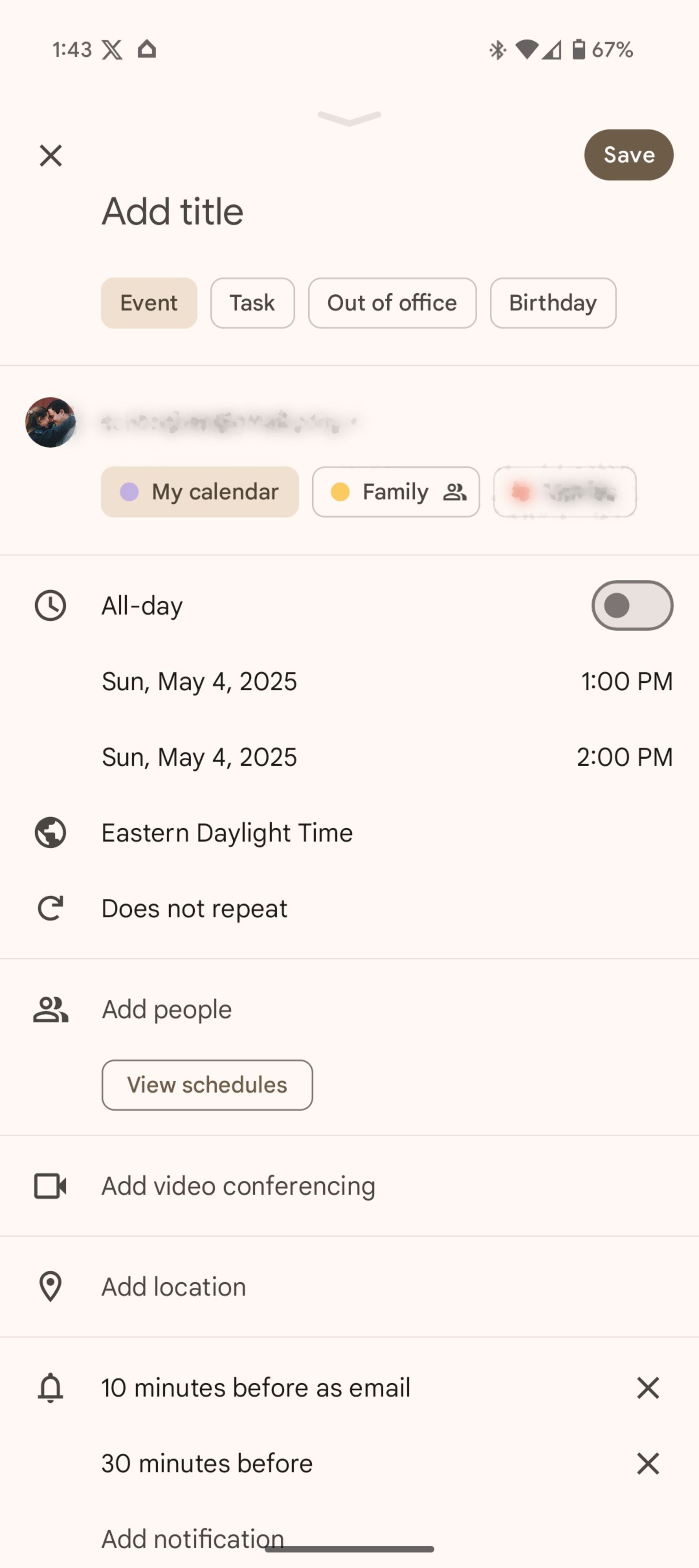 آپدیت جدید Google Calendar