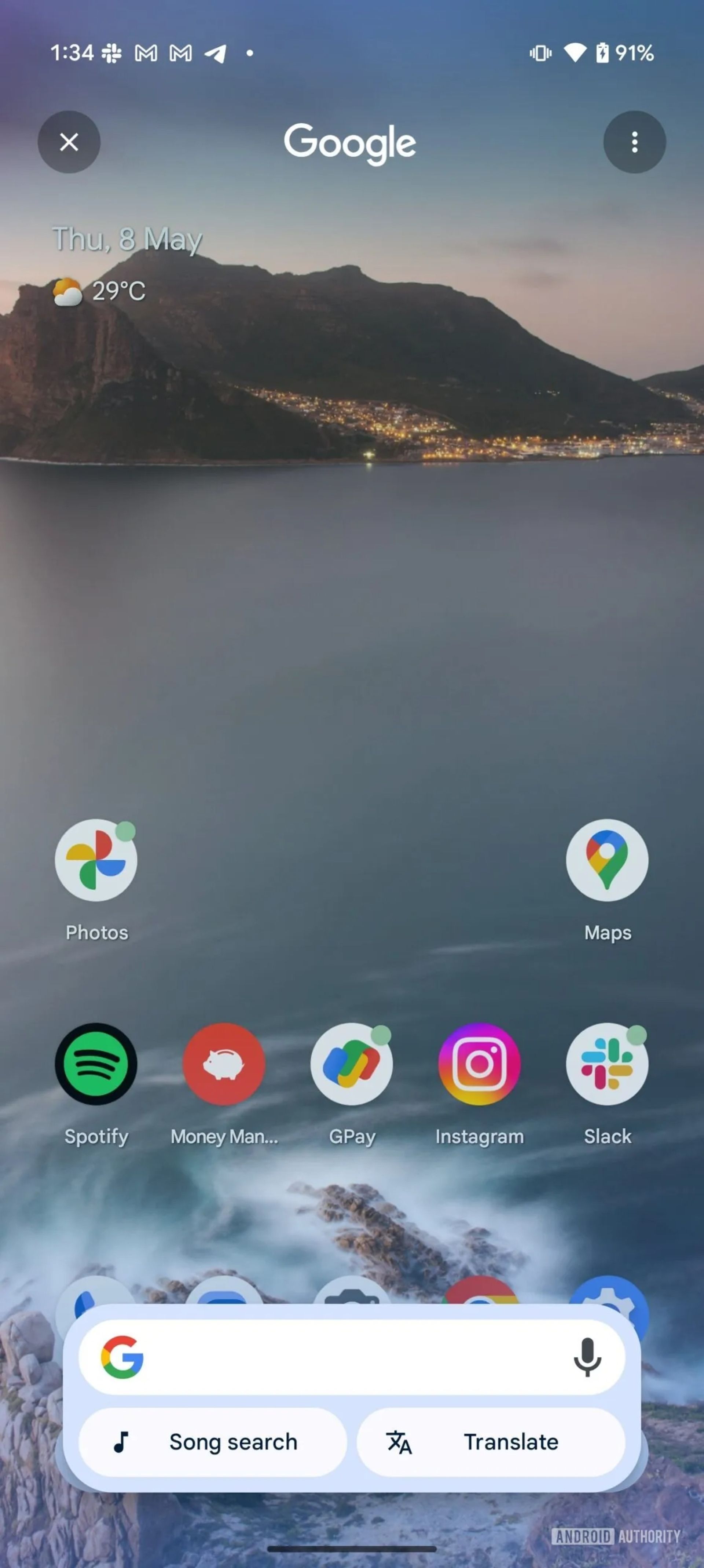 ظاهر جدید قابلیت Circle to Search