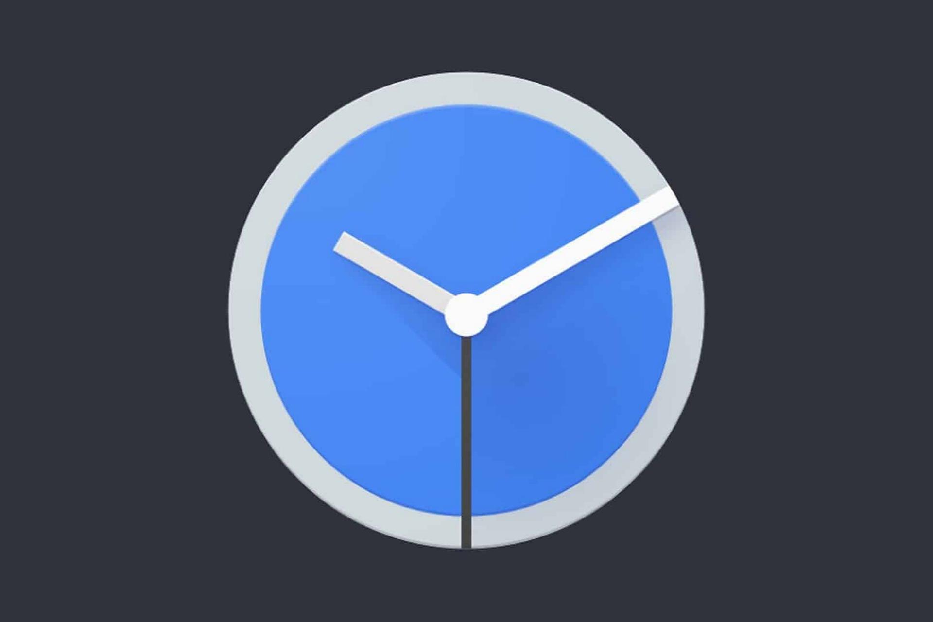 لوگوی اپلیکیشن Google Clock
