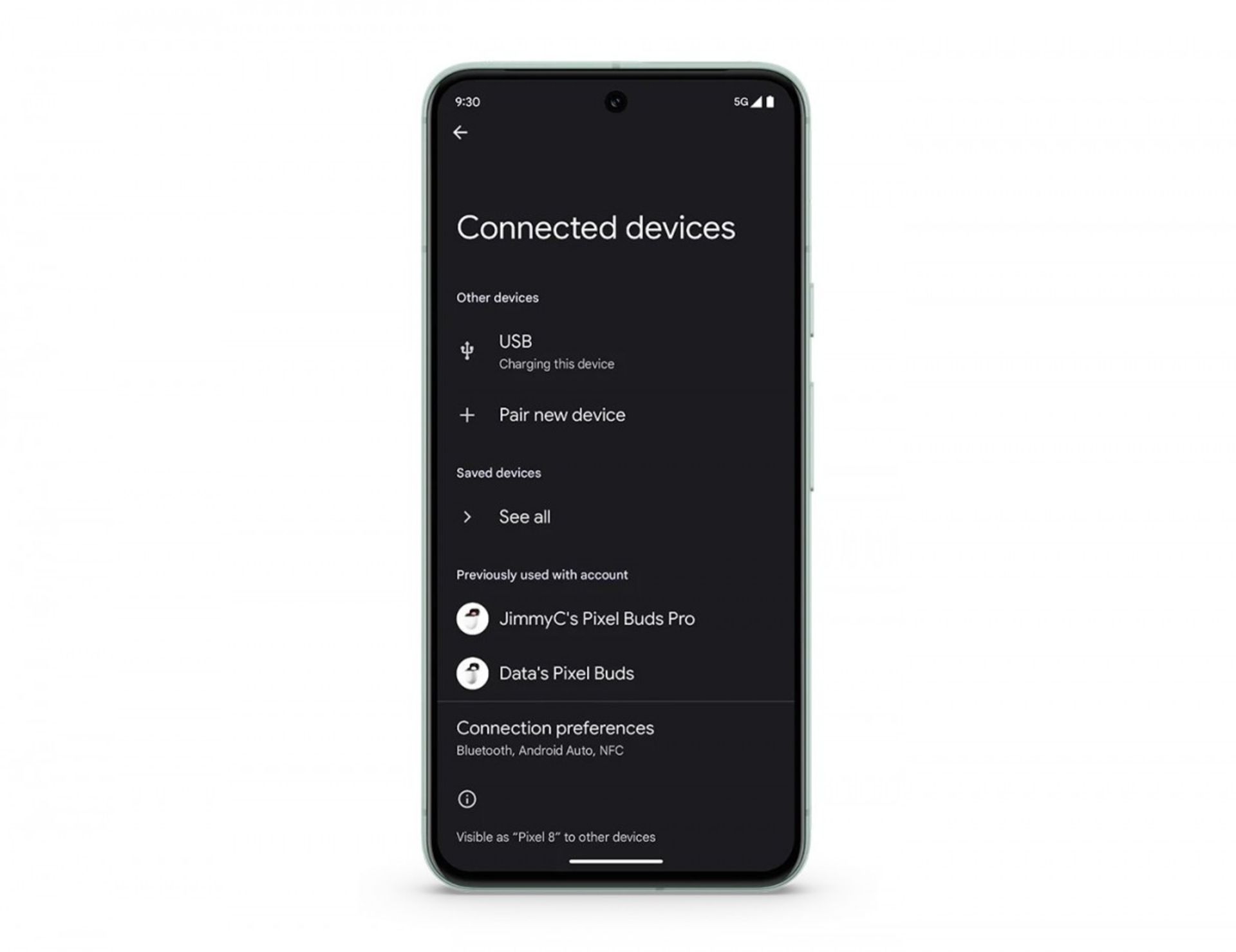 قابلیت Connected Device در گوشی گوگل پیکسل