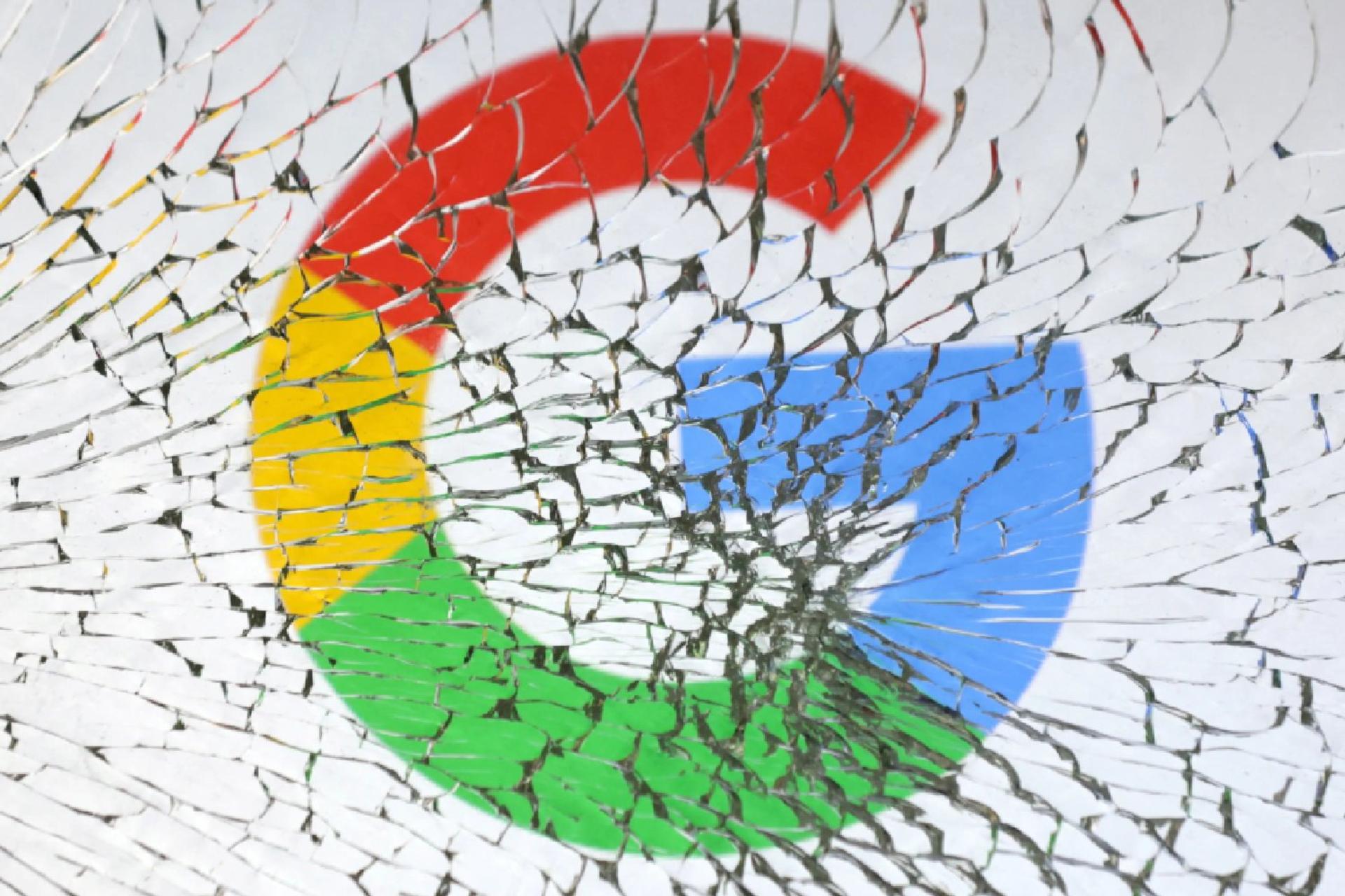 لوگوی شکسته گوگل