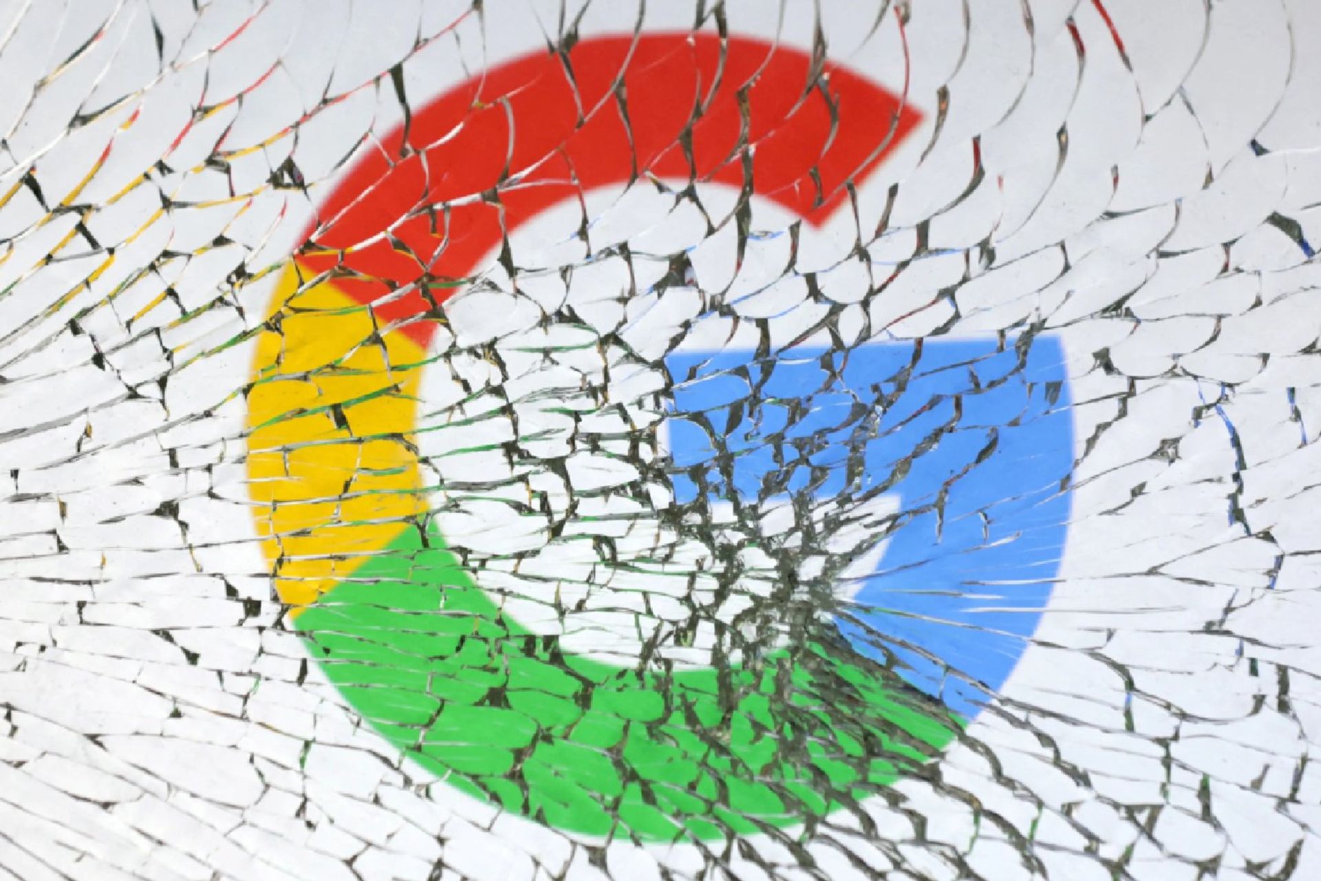 لوگوی شکسته گوگل