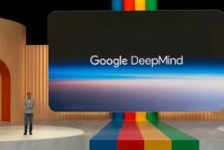 لوگو گوگل دیپ مایند / Google DeepMind در مراسم I/O 2023