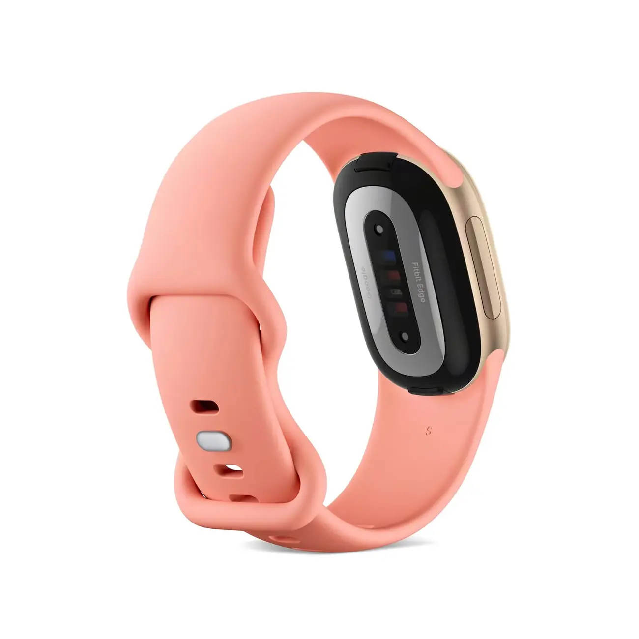 ردیاب سلامتی گوگل Fitbit Edge با بند سیلیکونی صورتی