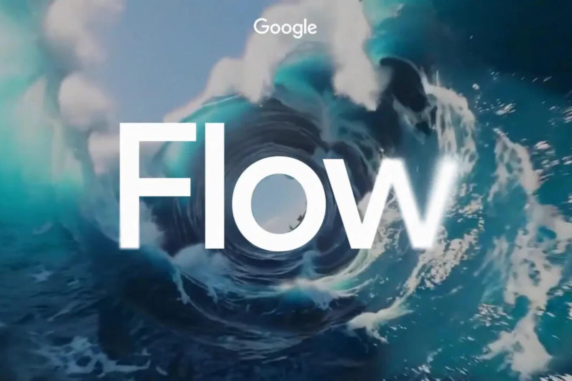 لوگوی ابزار تولید فیلم Flow گوگل