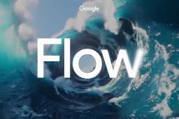 لوگوی ابزار تولید فیلم Flow گوگل