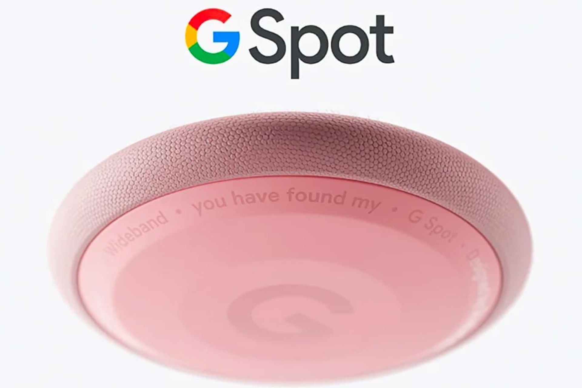 مدل صورتی کانسپت ردیاب هوشمند Google G Spot