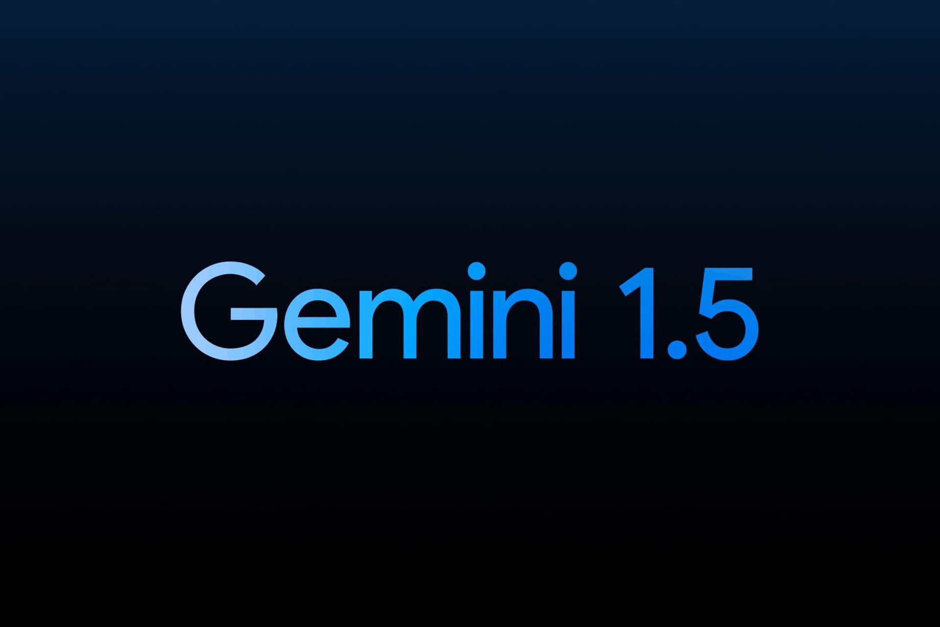 لوگو جمنای 1.5 گوگل / Google Gemini 1.5