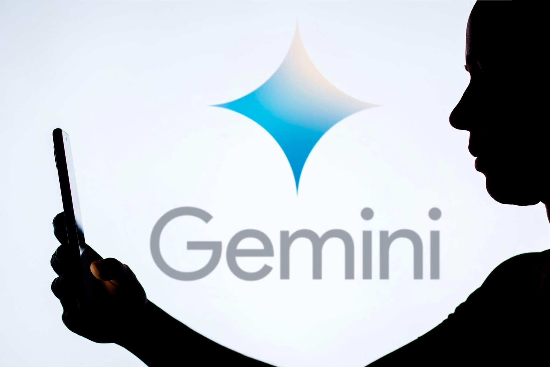 مرجع متخصصين ايران هوش مصنوعي گوگل جمناي / Google Gemini در پشت متخصصي با موبايل
