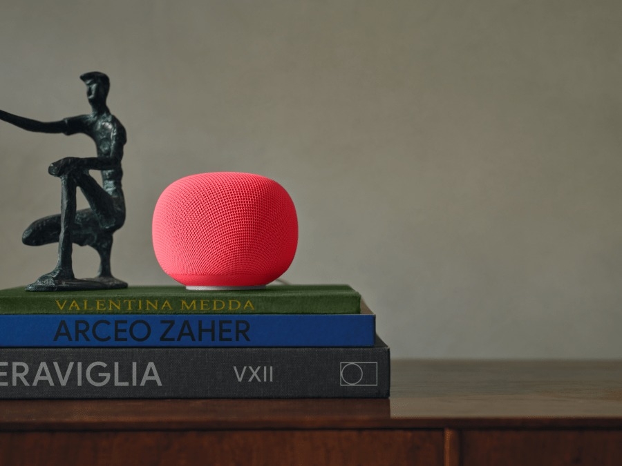 اسپیکر خانگی Google Home در رنگ صورتی