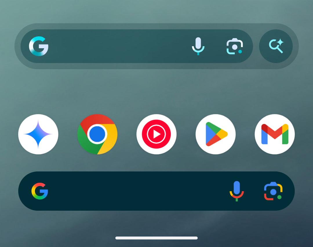 قابلیت AI Mode در نوار سرچ گوگل