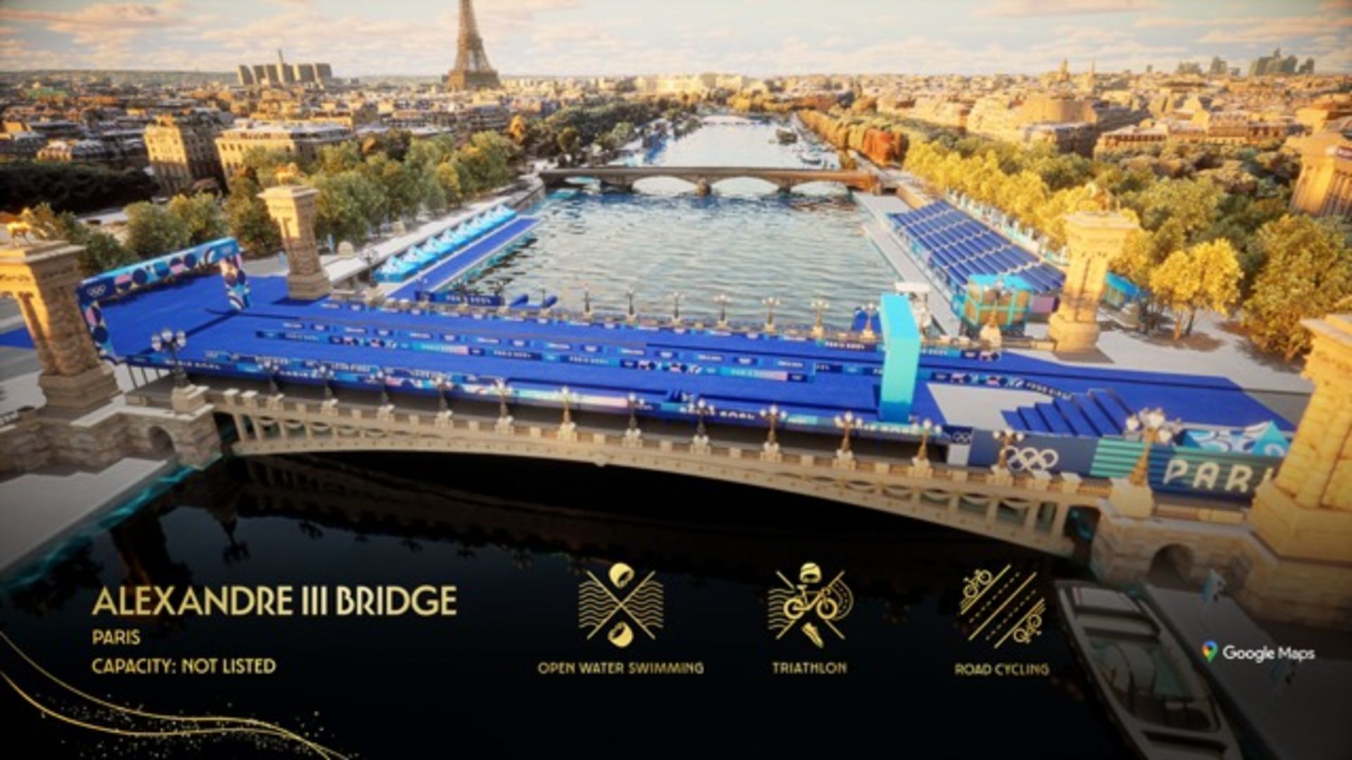 قابلیت Immersive Views گوگل مپ در مسابقات المپیک پاریس