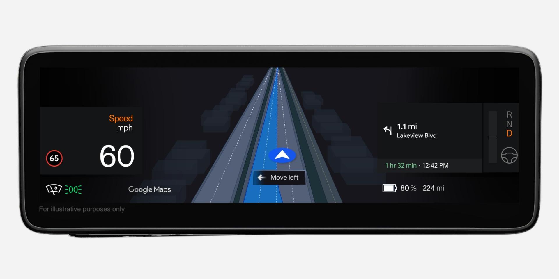 قابلیت Live Lane Guidance گوگل مپس