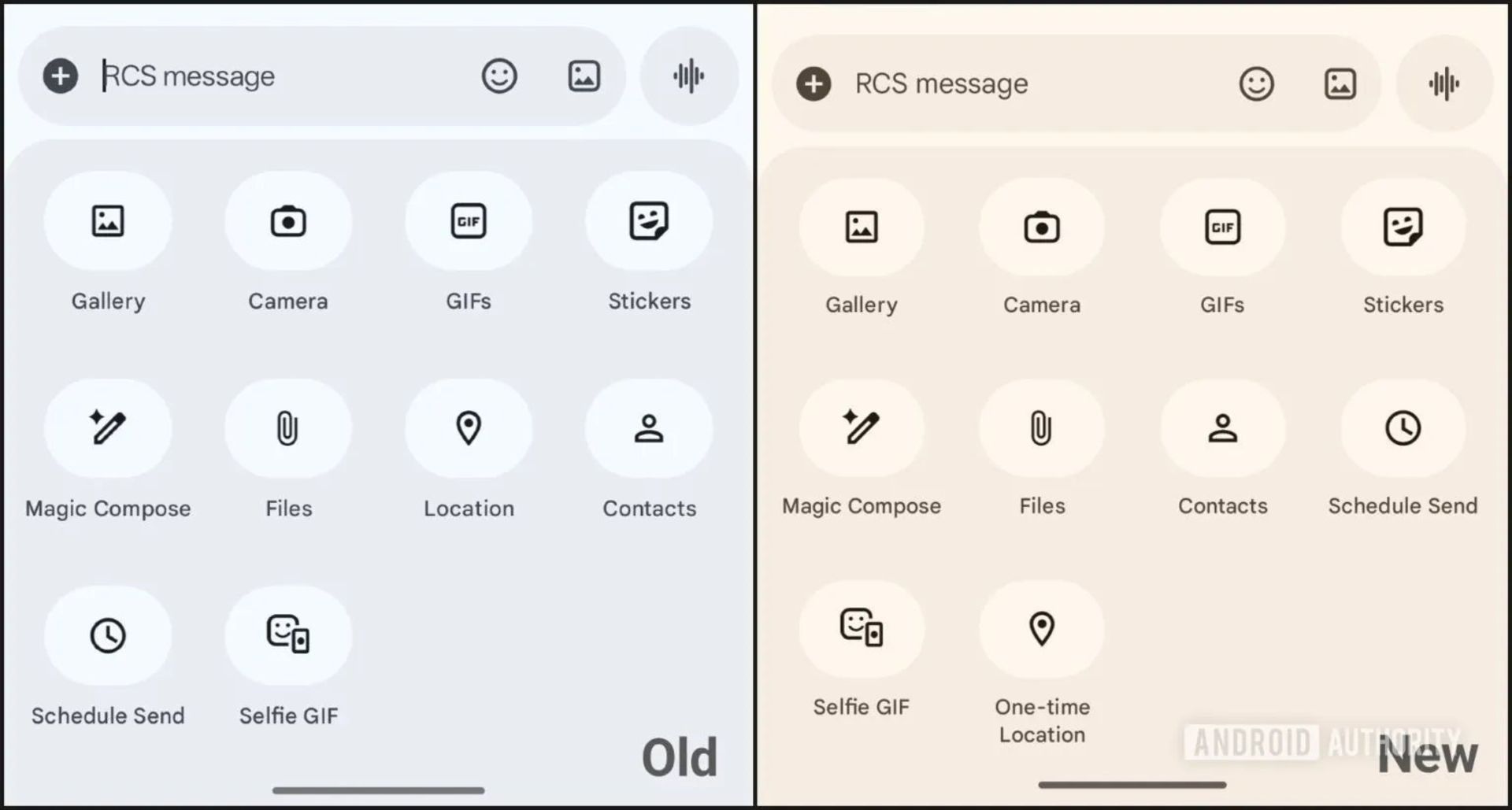 تغییرات اپلیکیشن پیام رسان اندروید