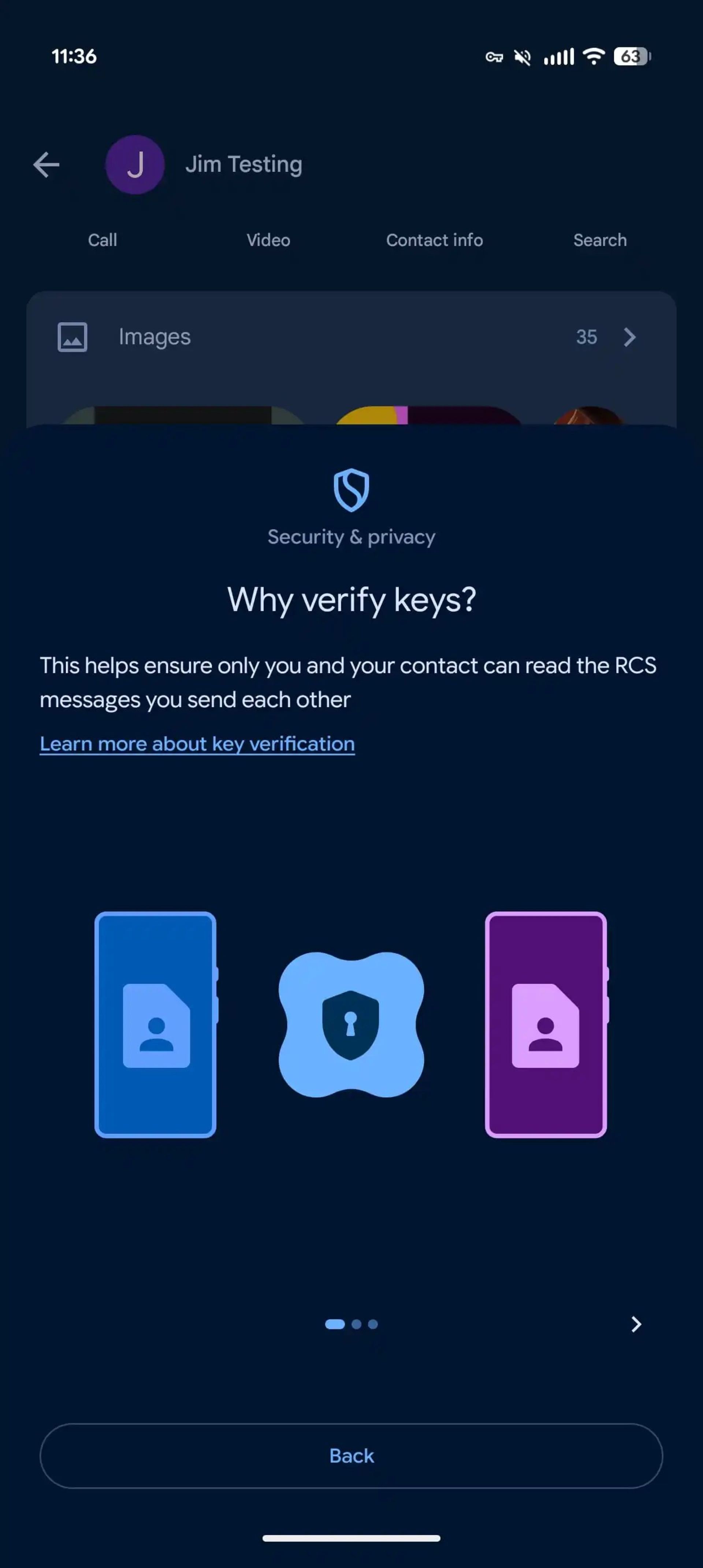 قابلیت امنیتی جدید در پیام رسان پیش فرض اندروید