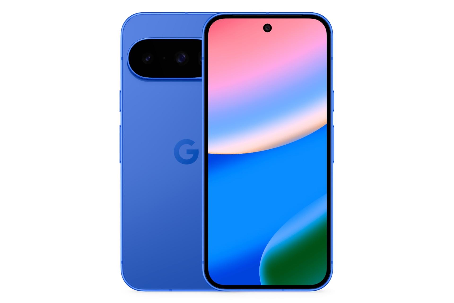 پنل جلو و پشت گوشی موبایل پیکسل 10 گوگل آبی / Google Pixel 10