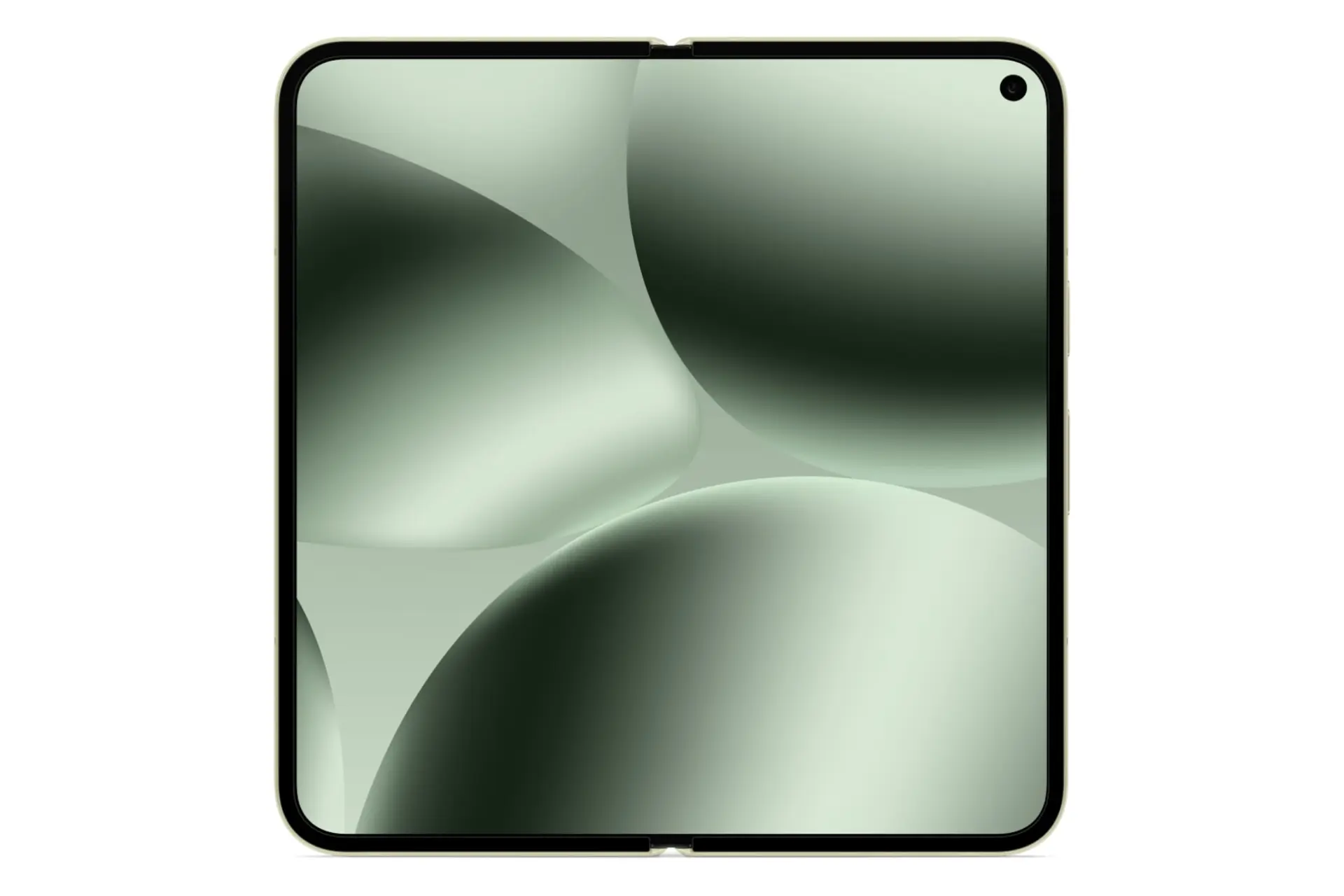 صفحه نمایش داخلی گوشی موبایل پیکسل 10 پرو فولد گوگل سبز روشن / Google Pixel 10 Pro Fold
