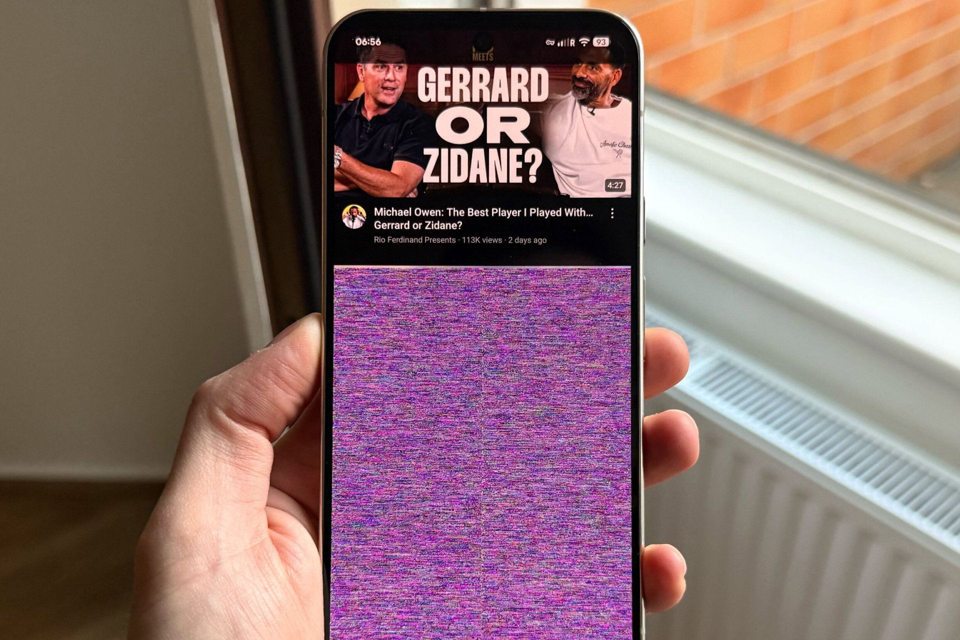 مشکل نمایشگر برفکی پیکسل ۱۰