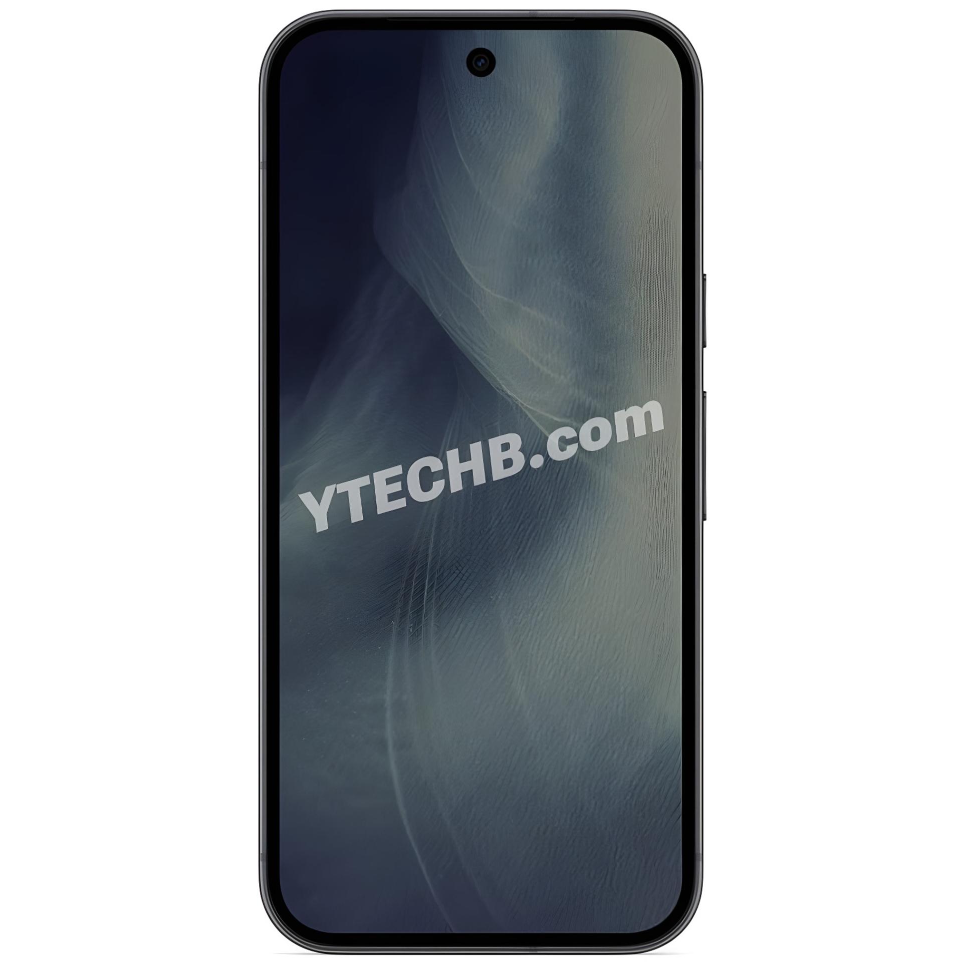 نمای جلوی گوشی هوشمند گوگل پیکسل ۱۱ (Google Pixel 11) با نمایشگر تمام‌صفحه