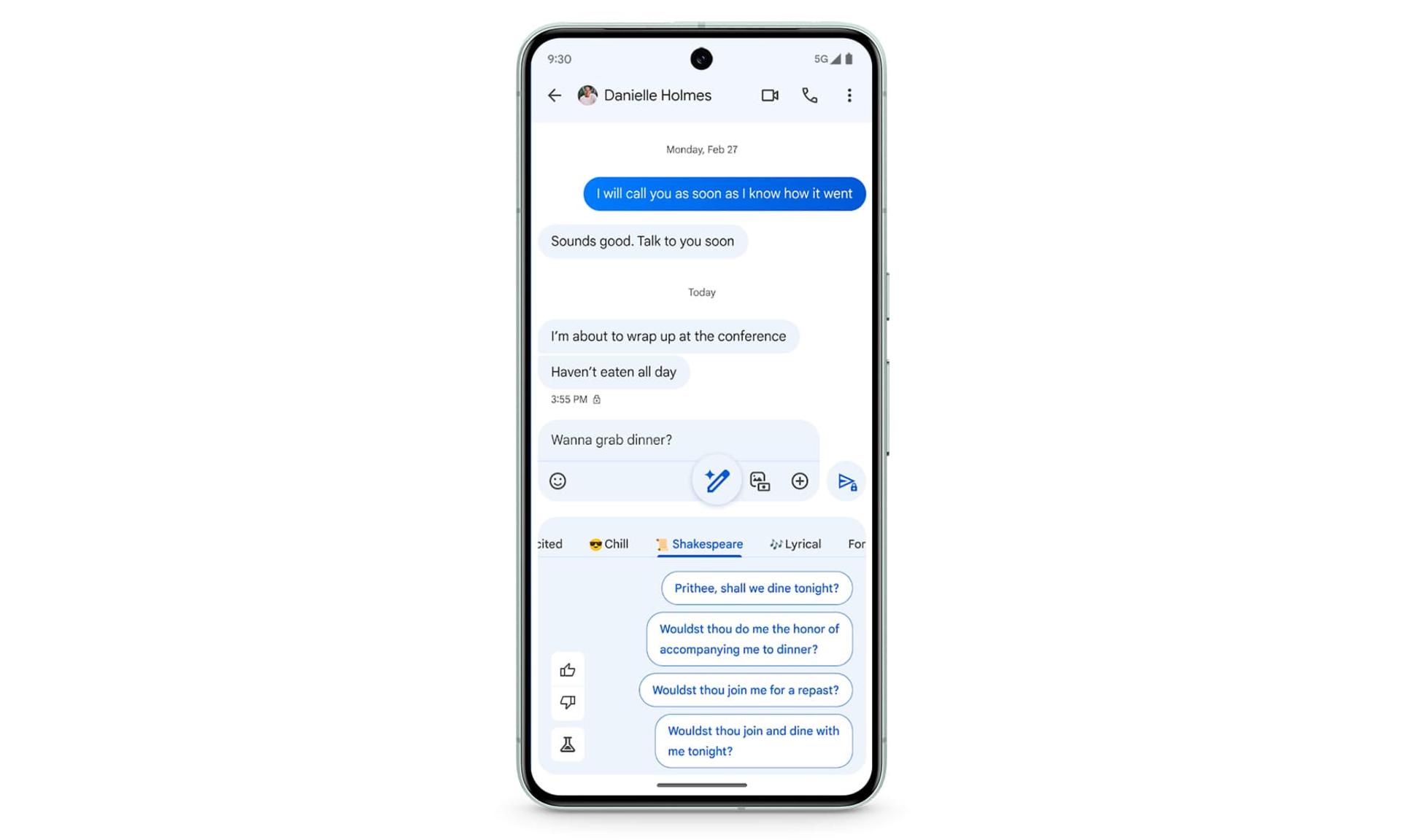 قابلیت نوشتن خودکار متن در آپدیت جدید پیکسل ۸