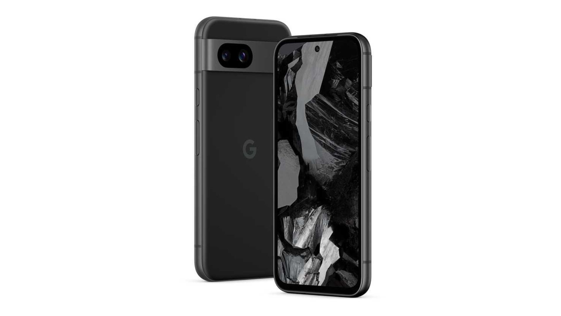 پنل پشتی و جلویی گوشی گوگل پیکسل 8a رنگ مشکی