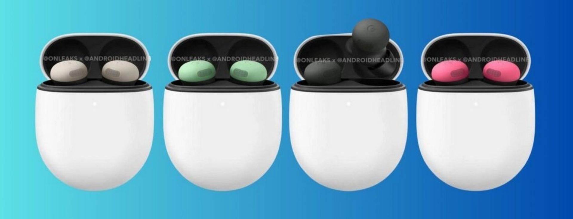 قاب شارژ هدفون Pixel Buds Pro 2 در رنگ های مختلف