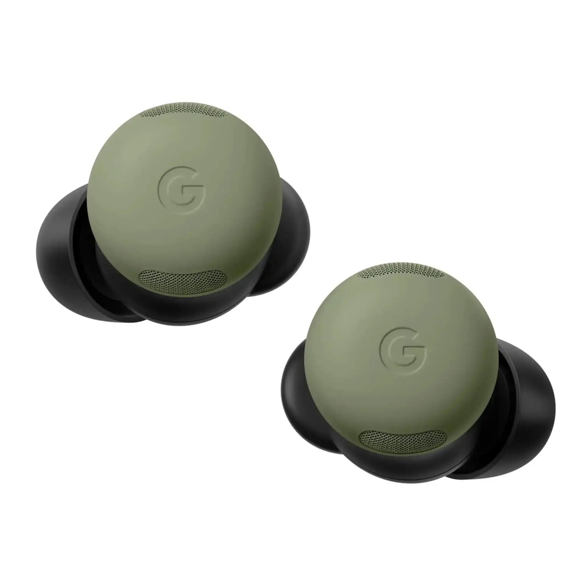 هدفونهای بیسیم گوگل پیکسل بادز ۲ پرو (Google Pixel Buds Pro 2) با رنگ زیتونی