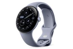 ساعت هوشمند پیکسل واچ 4 گوگل نسخه 45 میلی‌متری خاکستری تیره / Google Pixel Watch 4 45mm