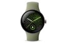 ساعت هوشمند پیکسل واچ 5 گوگل نسخه 45 میلی‌متری زیتونی از نمای روبرو / Google Pixel Watch 5 45mm