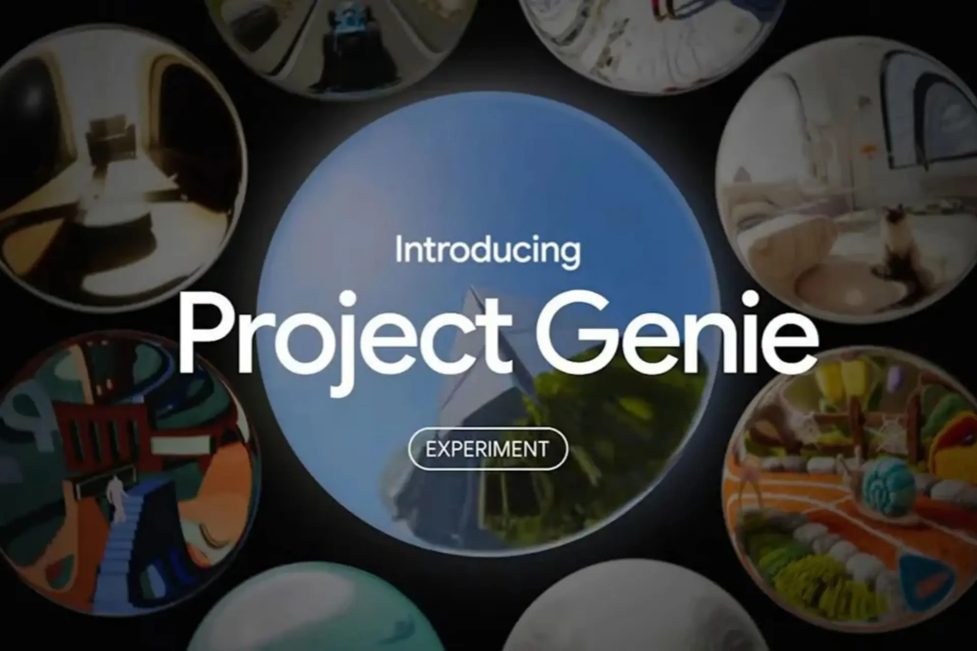 پوستر هوش مصنوعی بازی‌ساز Project Genie گوگل