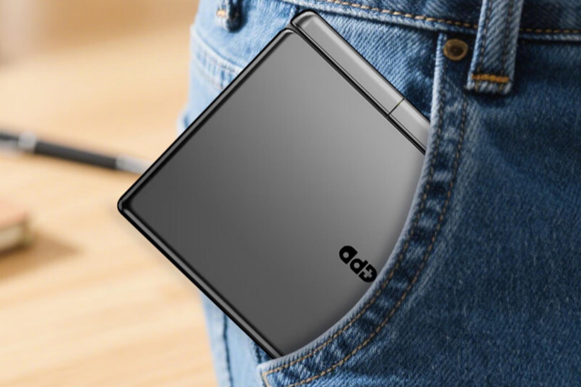 لپ‌تاپ MicroPC 2 در جیب